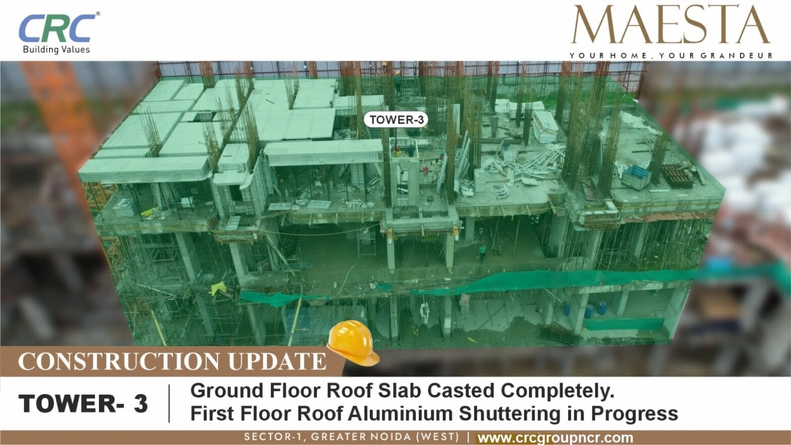 CRC Maesta – Construction Progressing at a Steady Pace
